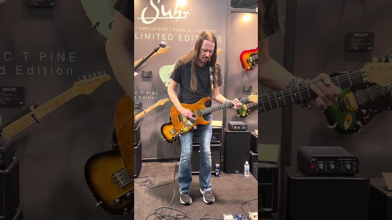 Reb Beach at Suhr Guitars/NAMM 2026 - Cutting Loose @SuhrCustom 