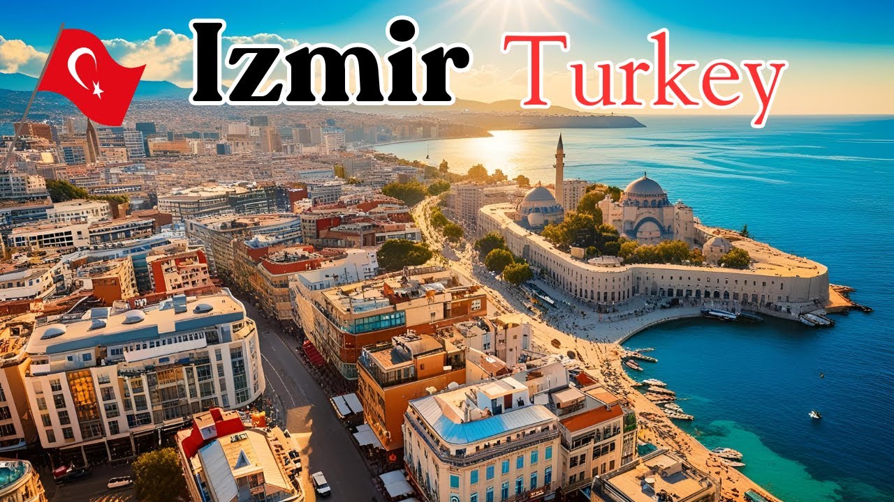Izmir City Turkey Drone Footage 2025 - Travel Video