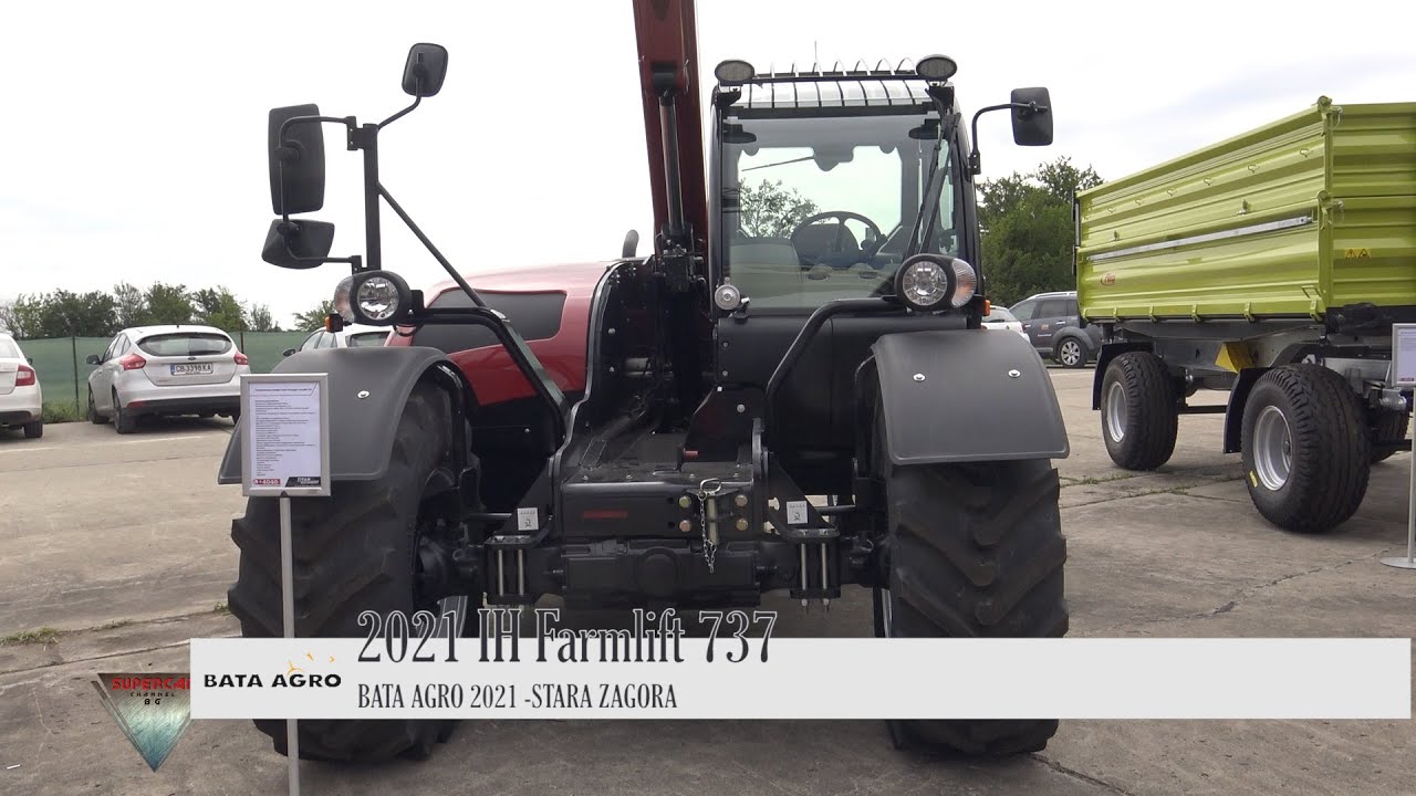2021 Case IH Farmlift 737 Interior and Exterior Walkaround BATA Agro 2021