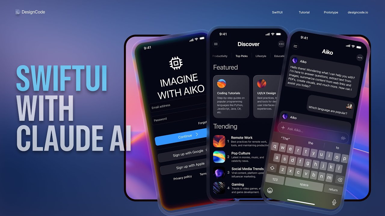 Build a SwiftUI App with Claude AI