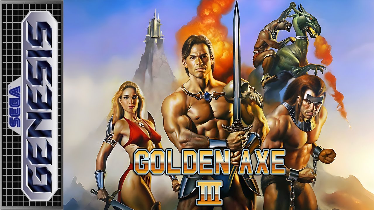 [Longplay] GEN - Golden Axe III [2 Players] [Best Ending] (4K, 60FPS)