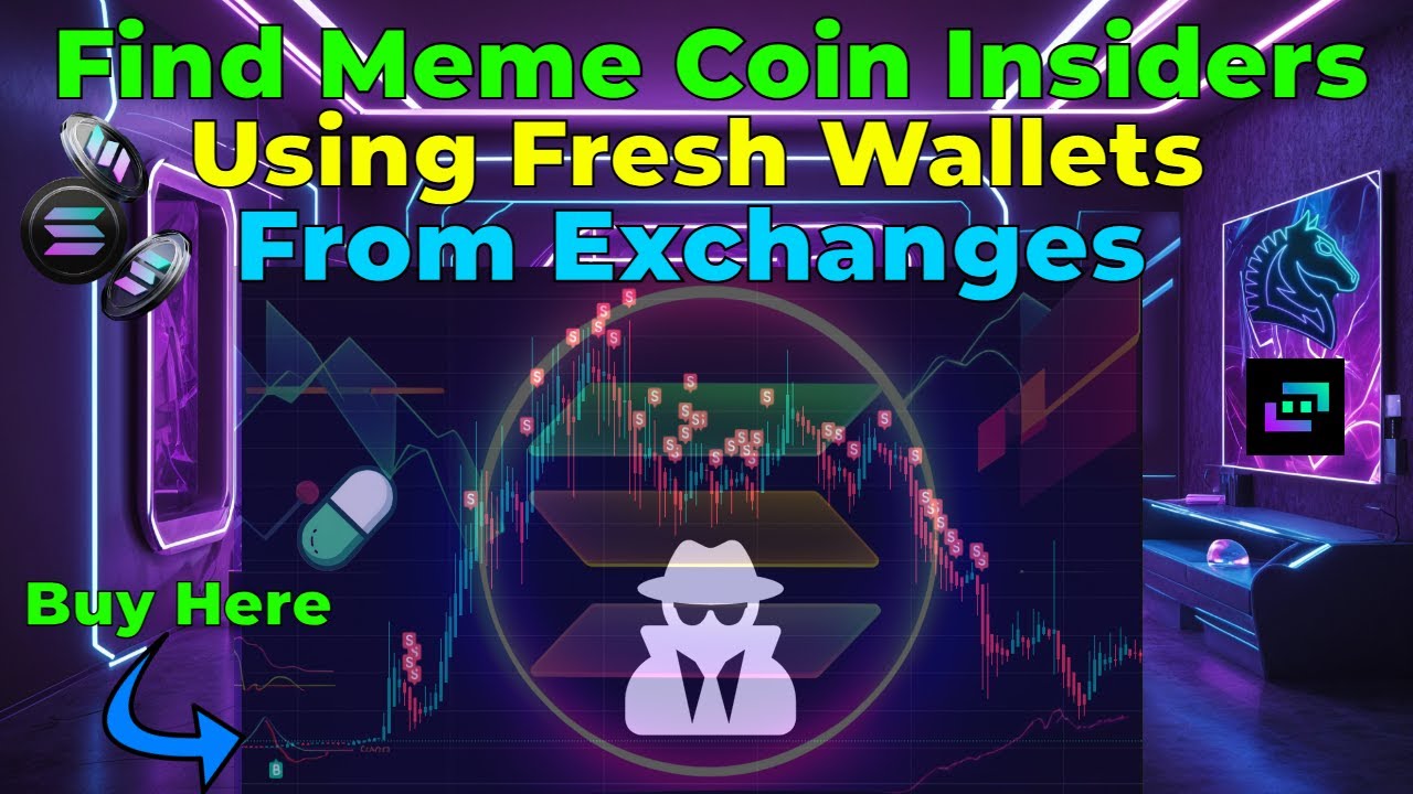 How To Find Solana Meme Coin Insiders Using Fresh Wallets From Exchanges | Track & Copy Trade | SOL