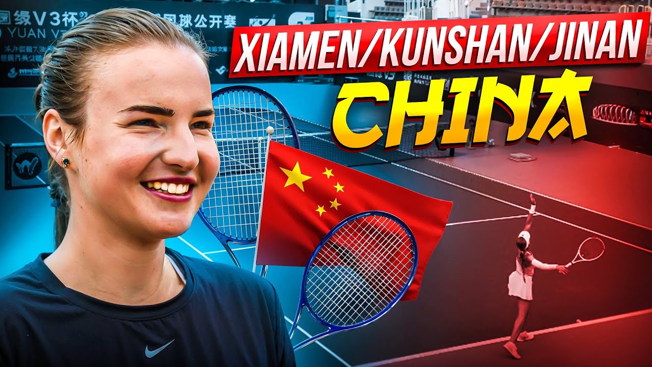 НЕРЕАЛЬНАЯ ВЛАЖНОСТЬ на турнирах в КИТАЕ 🇨🇳 W15 Xiamen W35 Kunshan W 50Jinan | Polina Bakhmutkina