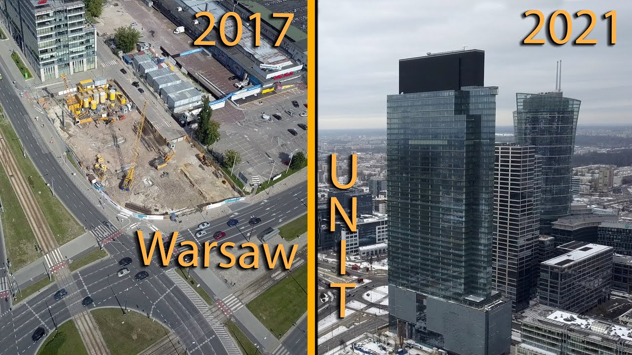 Etapy budowy Warsaw Unit