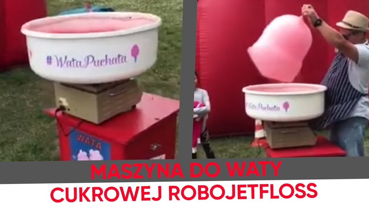 Maszyna do waty cukrowej RoboJetFloss