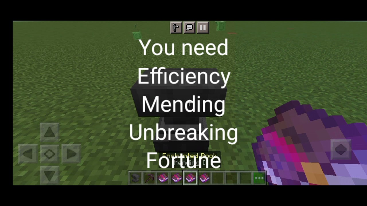 How to make GOD pickaxe in Minecraft