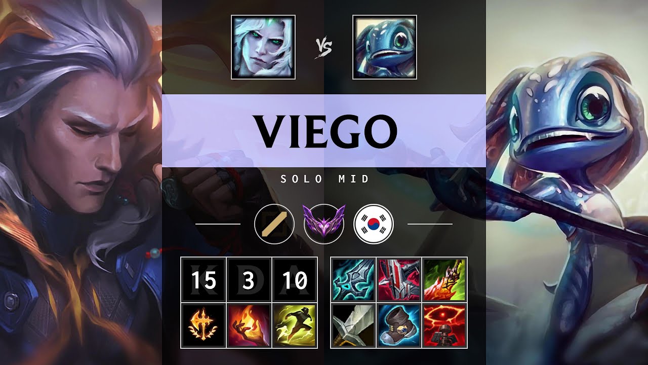 Viego Mid vs Fizz - KR Master Patch 25.06