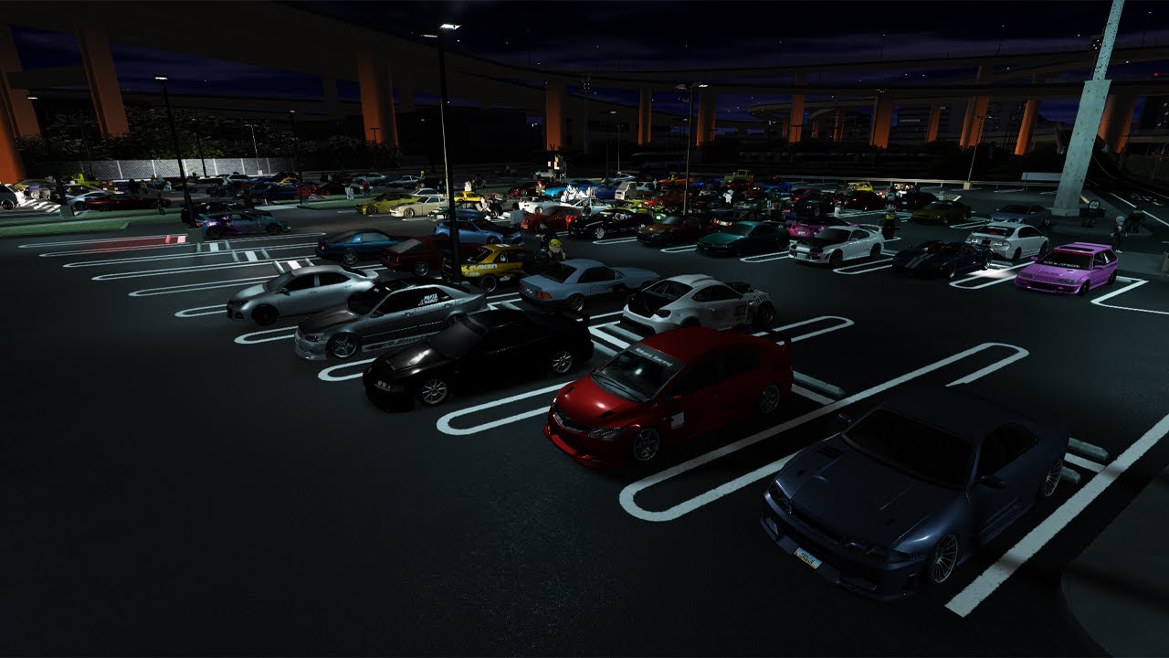 [LIVE] 100 Player Car Meet/Event on Midnight Racing: Tokyo [Roblox]