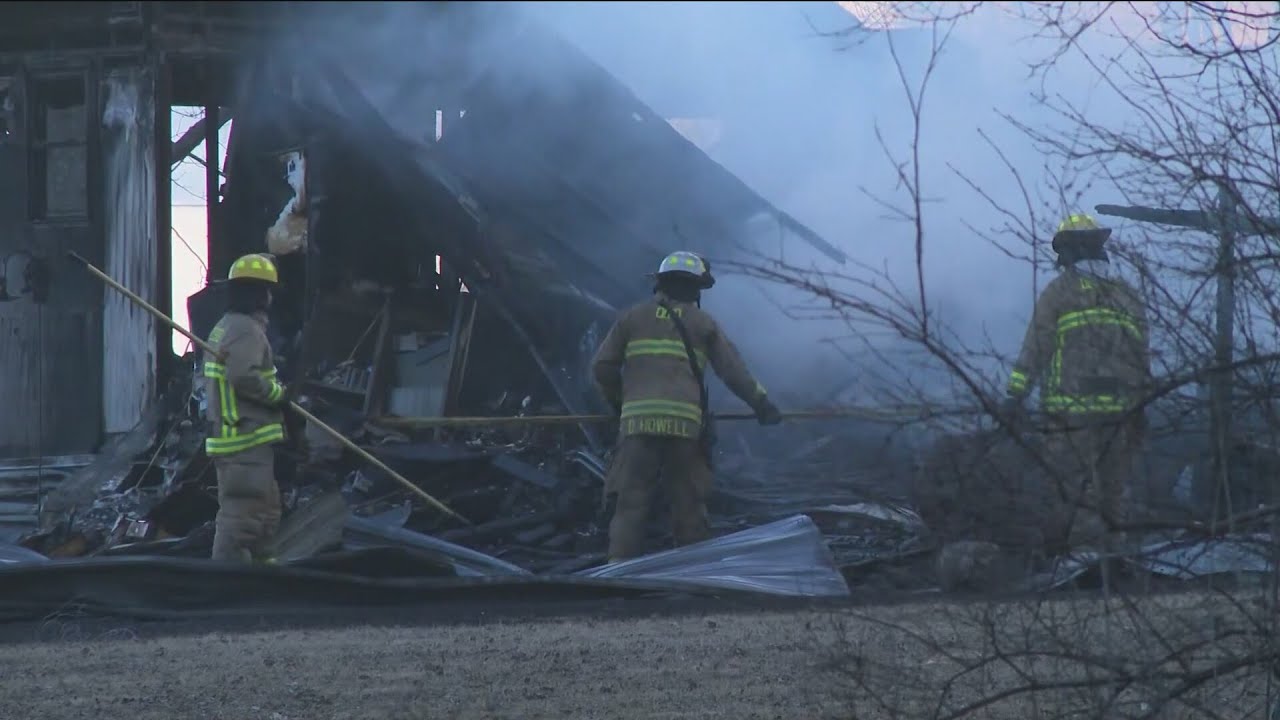 No injuries, home total loss after fire outside Adel
