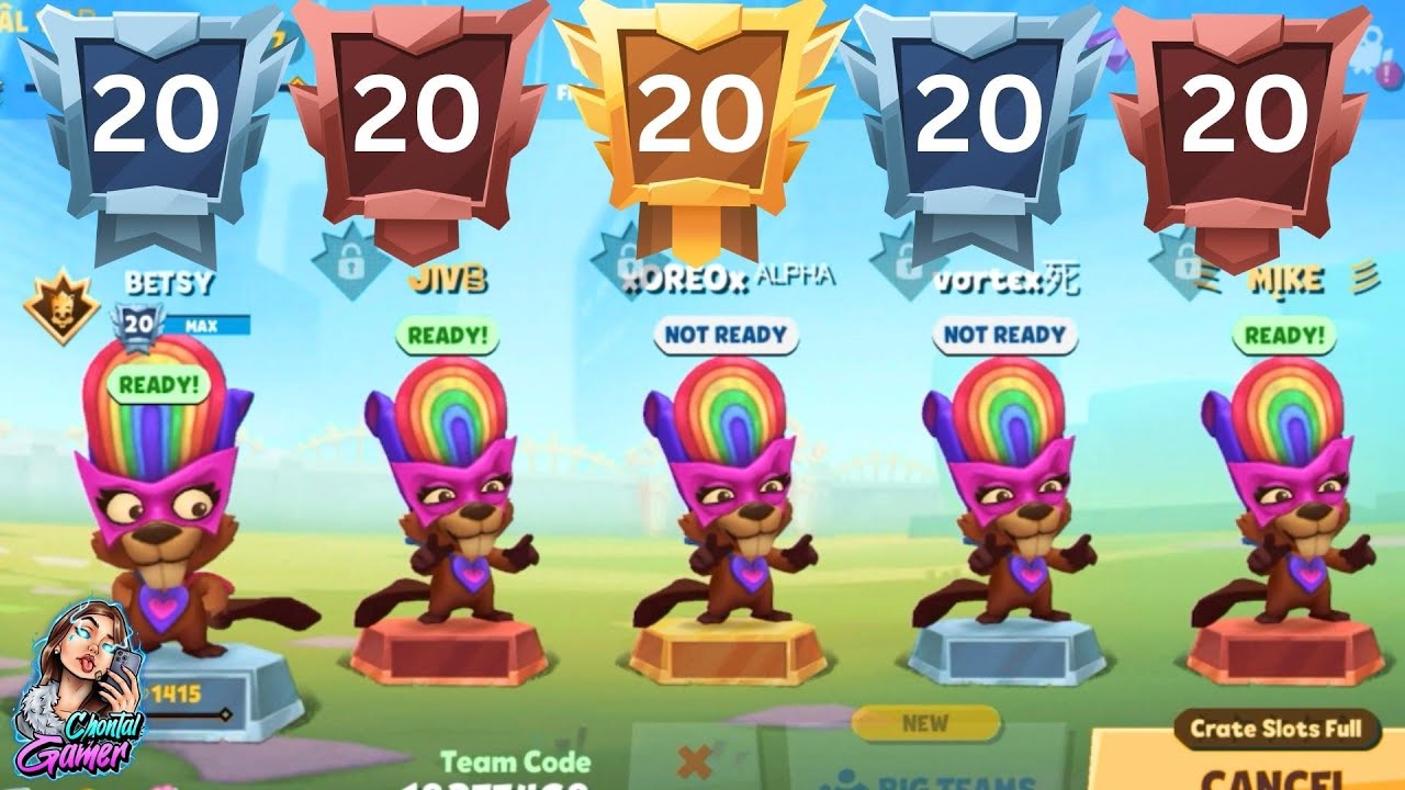 Zooba Betsy Squad FULL Level 20 MAX Gameplay