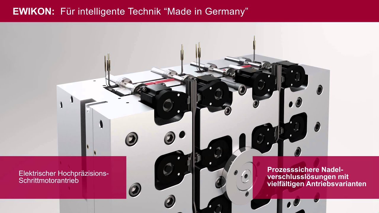 EWIKON Heißkanalsysteme - Nadelverschlusstechnik
