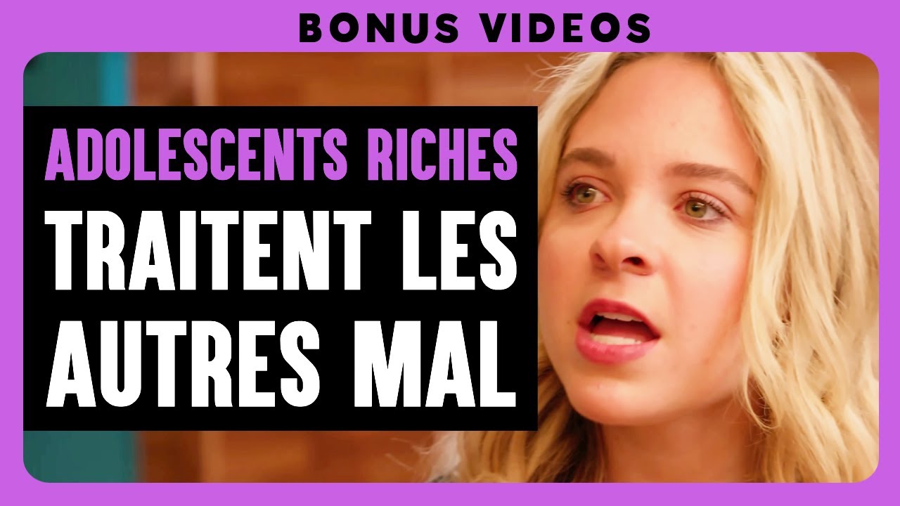 Les Adolescents Riches Traitent Les Autres Mal | Dhar Mann Studios