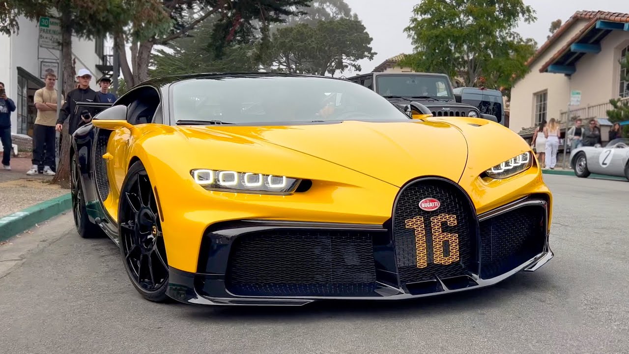 SUPERCAR MADNESS MONTEREY - Ferrari Daytona SP3, Pagani Huayra, Bugatti Chiron, CCXR, 918