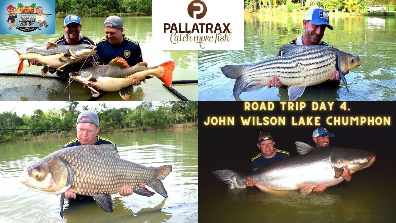 Fishing in Thailand - The Overrated Anglers - Road trip - John Wilson Lake Chumphon. 2 lake records!