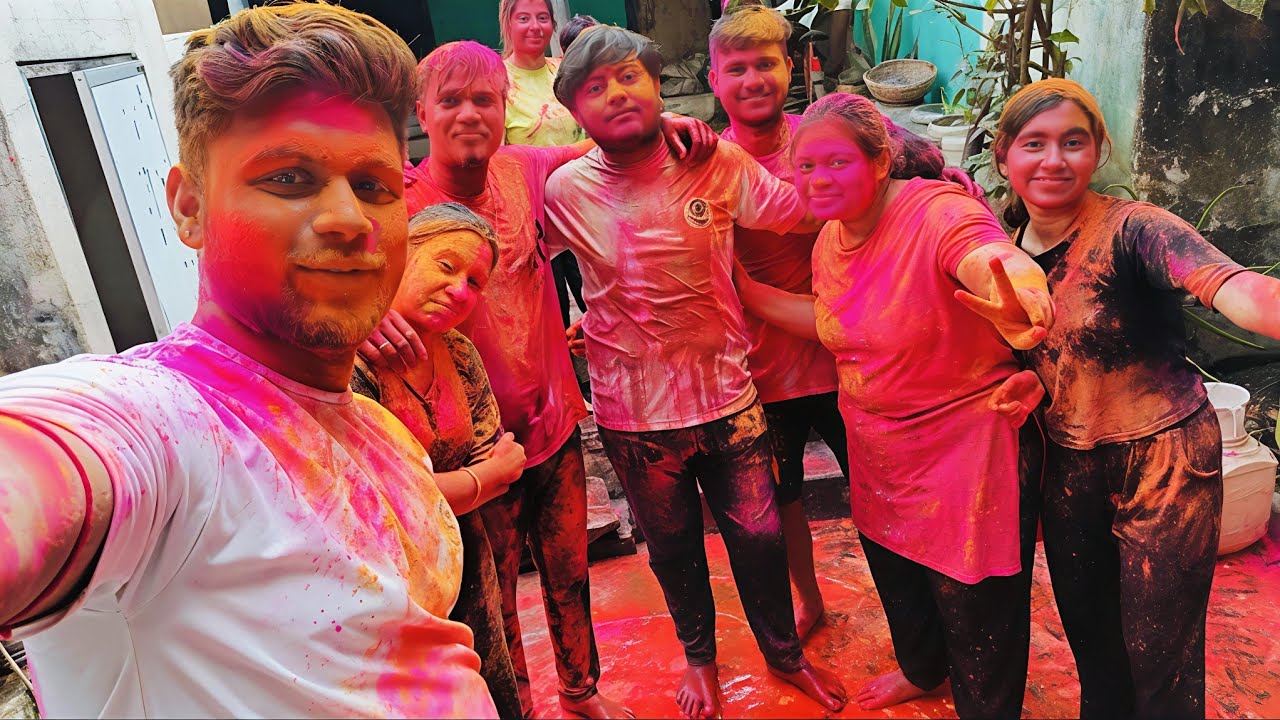 Holi vlog part 2 🤣