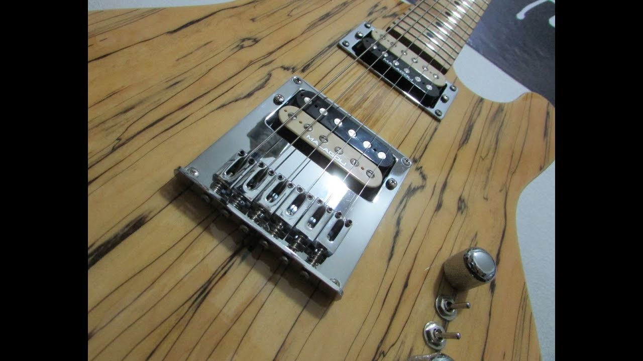 Guitarra EAGLE - Instalação de Captadores MALAGOLI