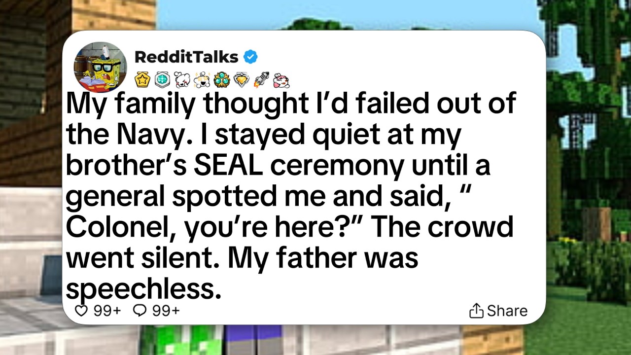 My family thought I’d failed out of the Navy. I stayed quiet at my brother’s SEAL ceremony until...