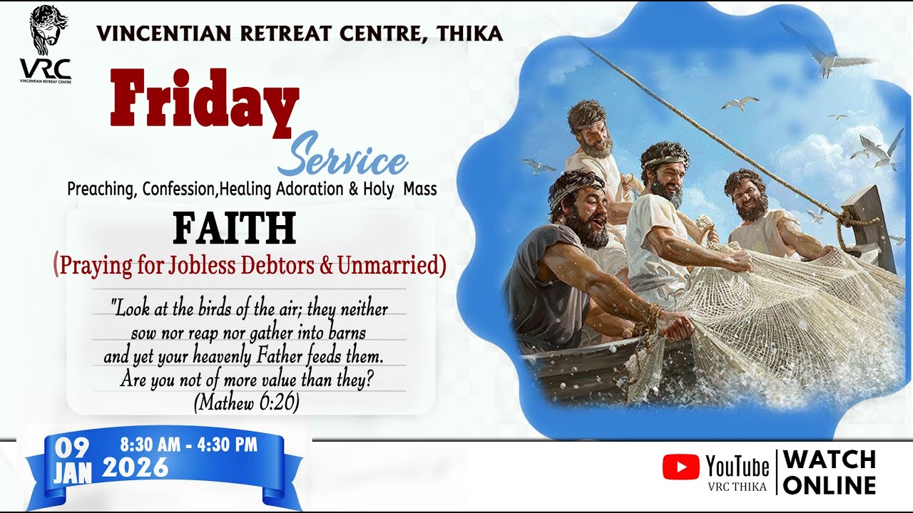 FRIDAY SERVICE ( 9 JANUARY  2026)