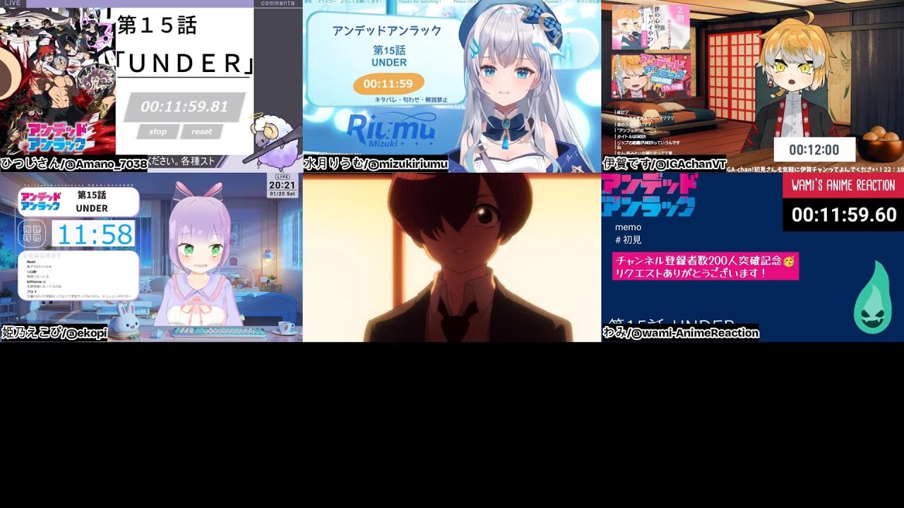 アンデッドアンラック 反応集 / Undead Unluck Episode15 Vtuber Reaction