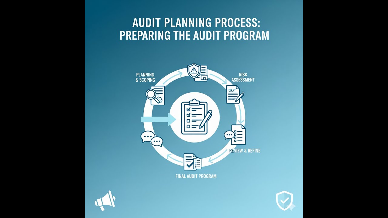 Module 1(1.6) - Audit for Beginners - Audit Planning - Preparing the Audit Program