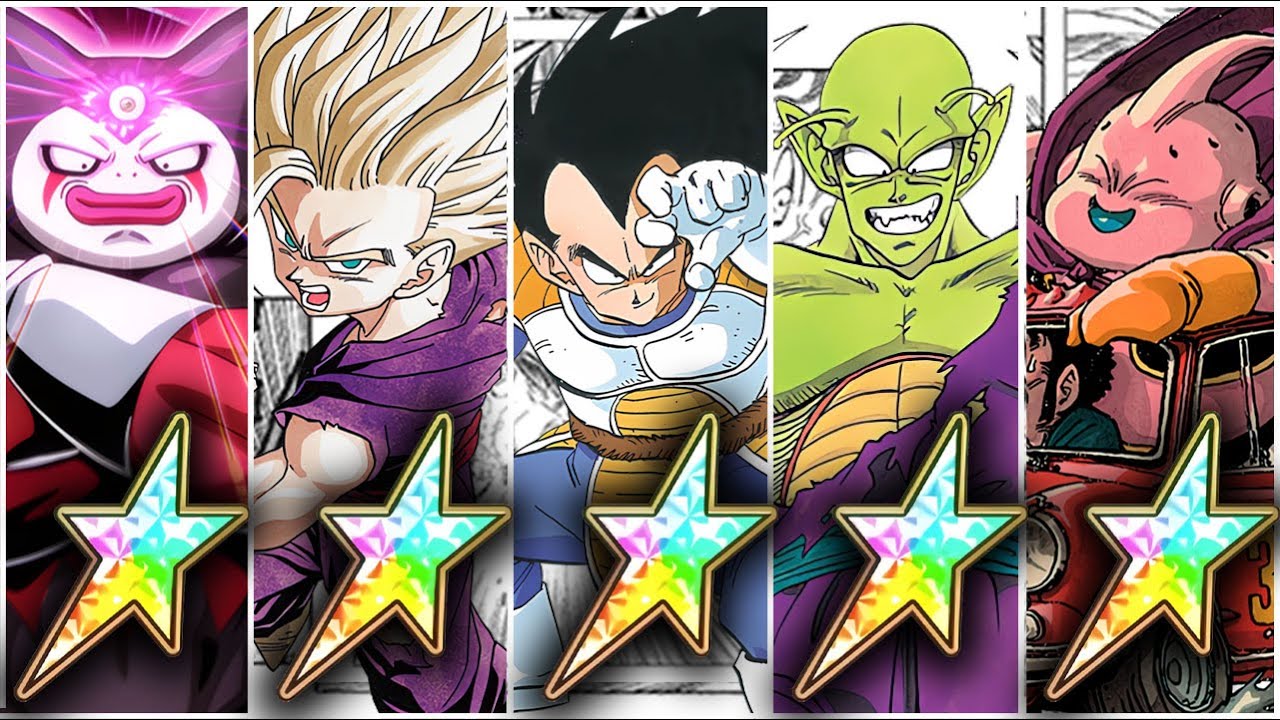 40TH ANNIVERSARY MANGA TEAM ON GOMAH LEADER SKILL! Dragon Ball Z Dokkan Battle