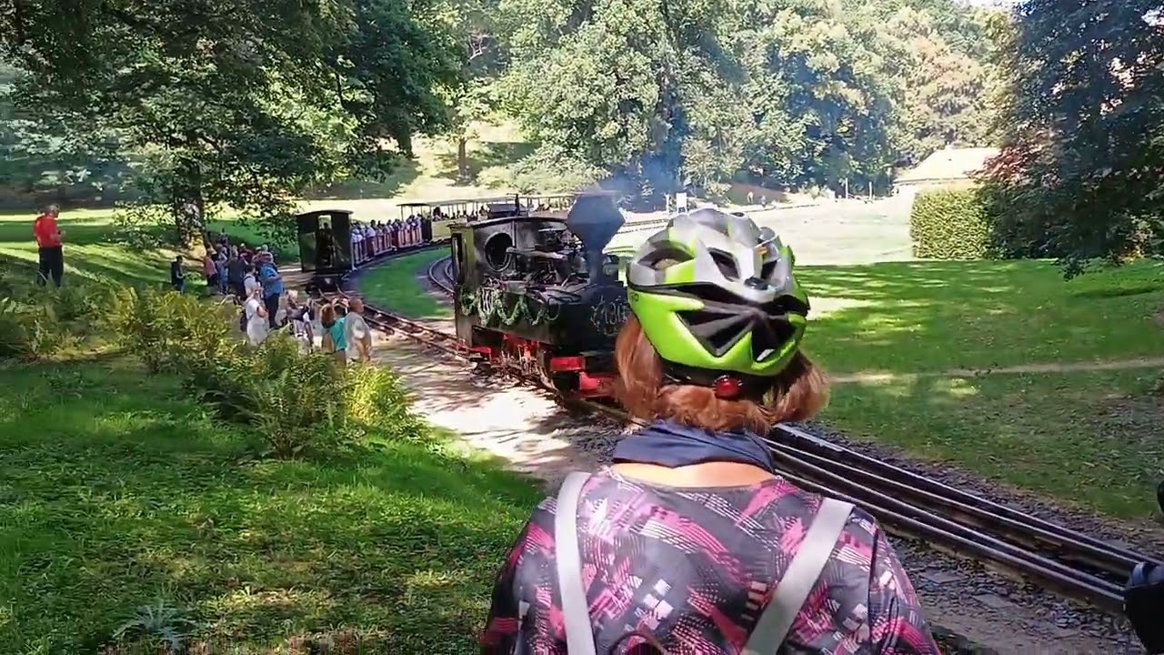 Dampflok  aus Bad Muskau unter Dampf