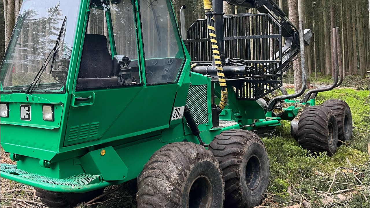 Wiederbelebung Norcar 490 Forwarder