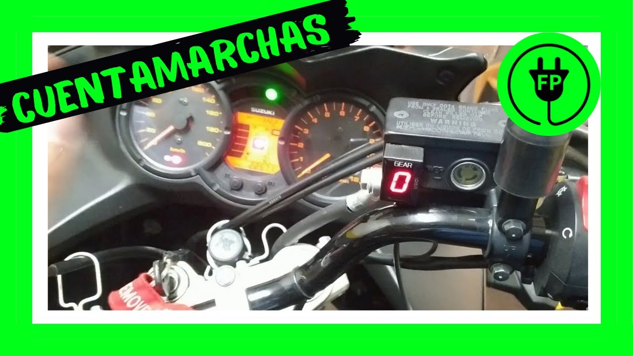 Instalación de indicador de marchas o cuentamarchas de moto 🏍FACILÍSIMO