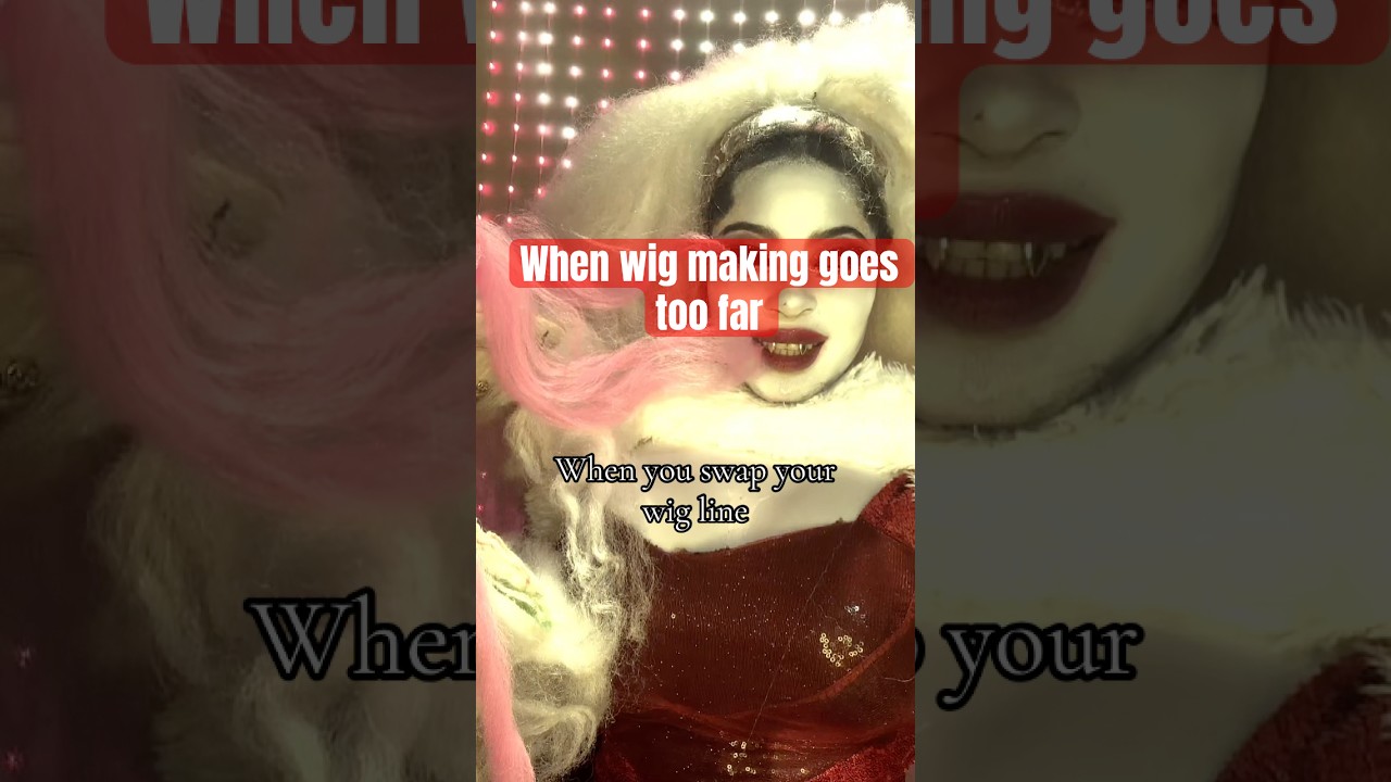 Мои парики взаимозаменяемы #diycosplay #wigmaker
