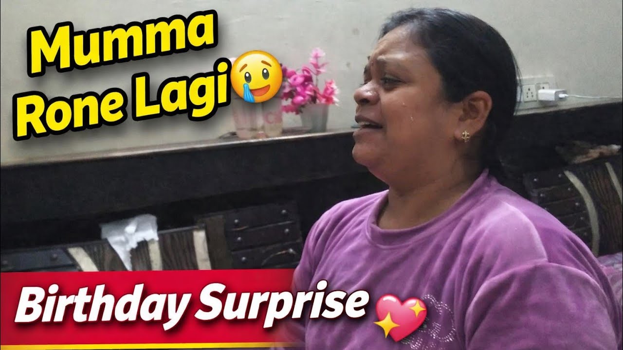 Birthday surprise mein mumma rone lagi 🥰🥰