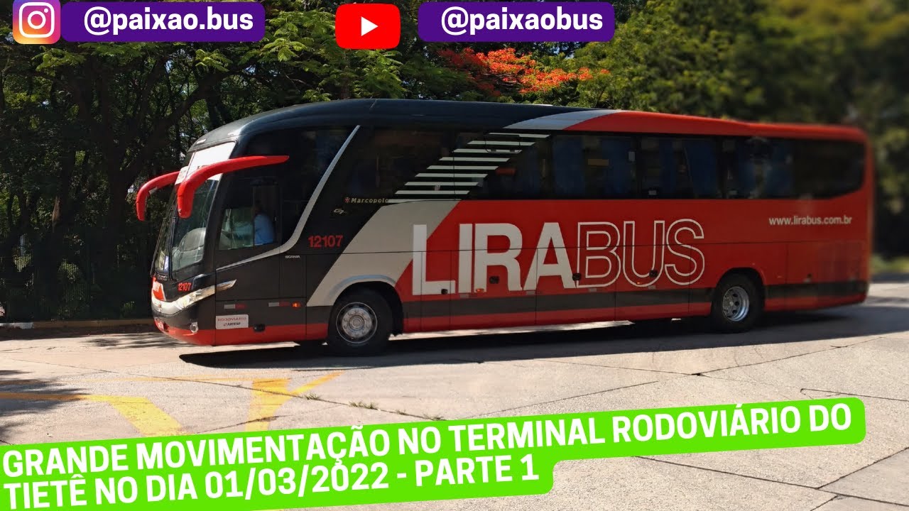 Grande movimentação no Terminal Rodoviário do Tietê no dia 01/03/2022  - Parte 1 de 3.