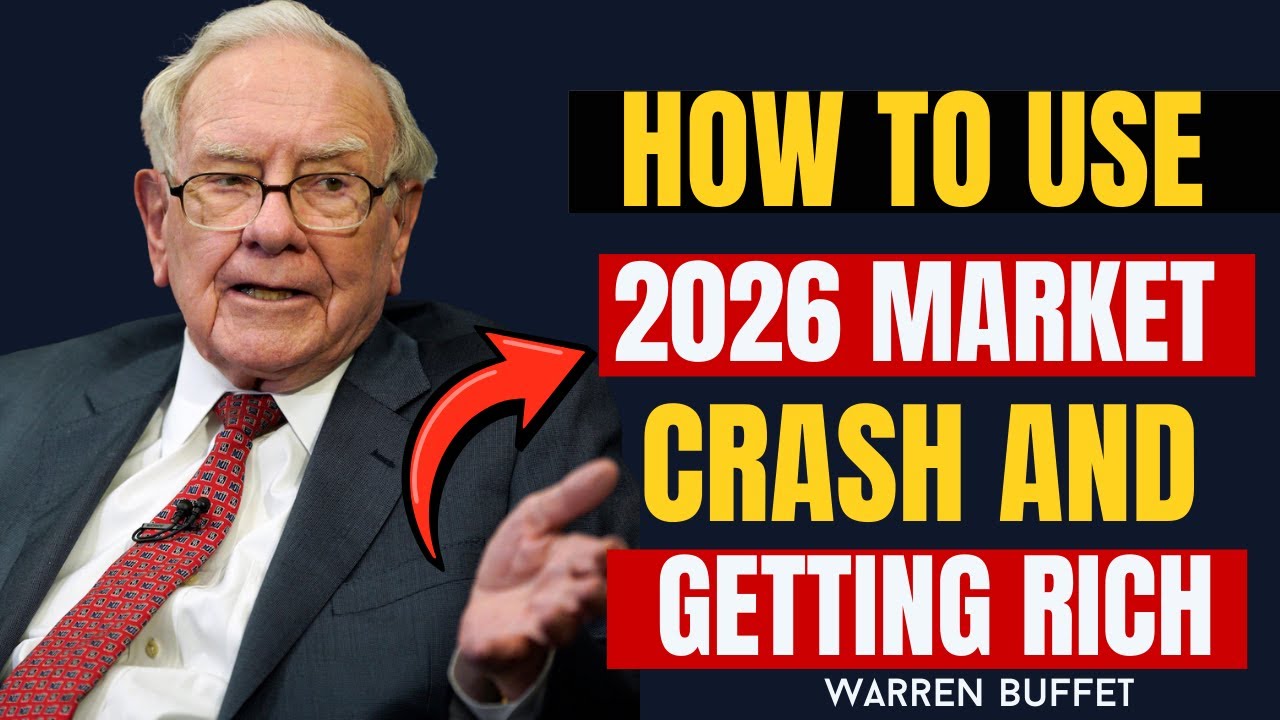 WARREN BUFFET ! How to Use The 2026 Market Crash To GET RICH