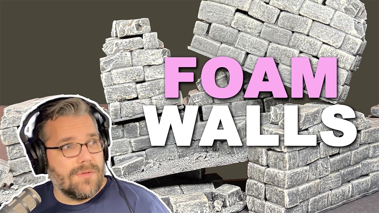 How do you make stone walls?