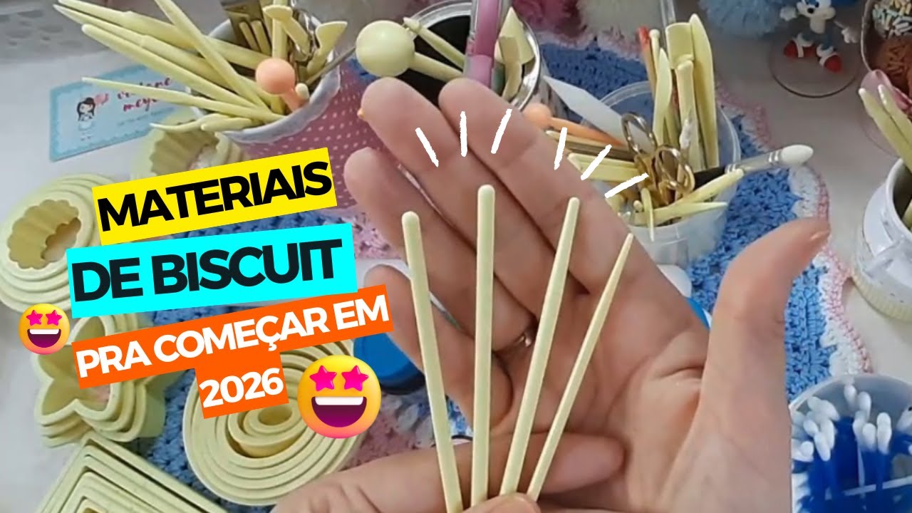 Biscuit 2026: Os Materiais Essenciais para Começar AGORA!