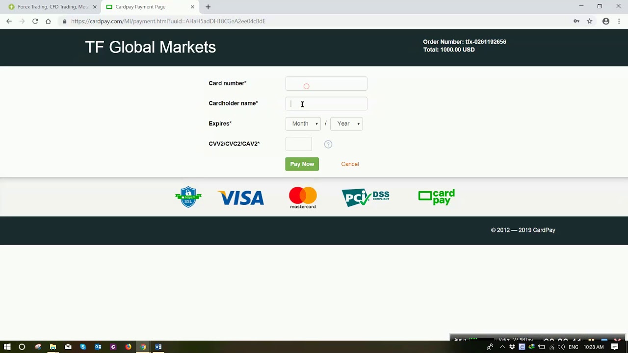 Thinkmarkets - Hướng dẫn nạp tiền v&agrave;o t&agrave;i khoản MT4
