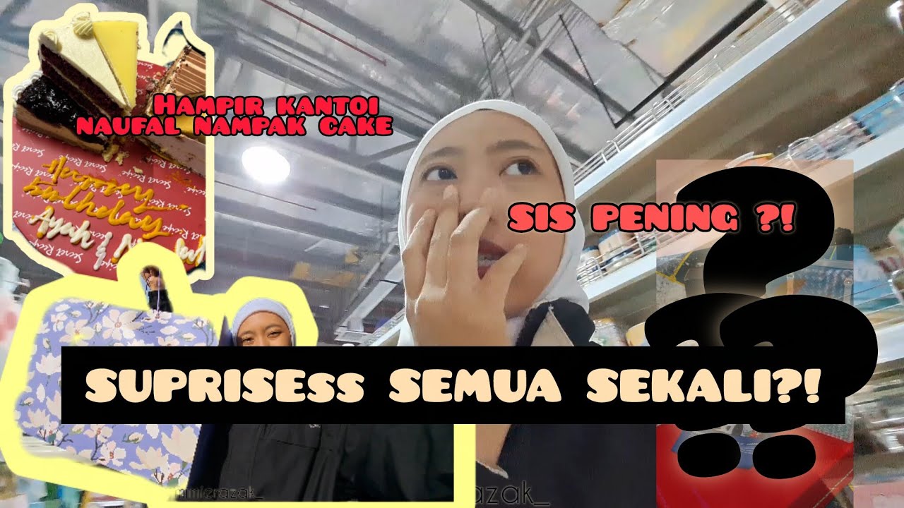 HAPPY BIRTHDAY AYAH AND ADIK !! | SEMUA SUKA DAPAT GIFT ?! 