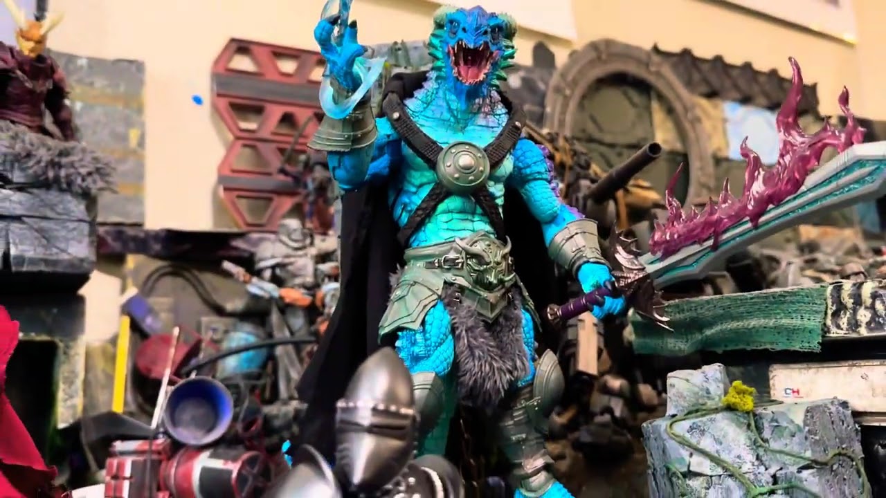 ￼Mythic Legions “castle Ruins” diorama display update!