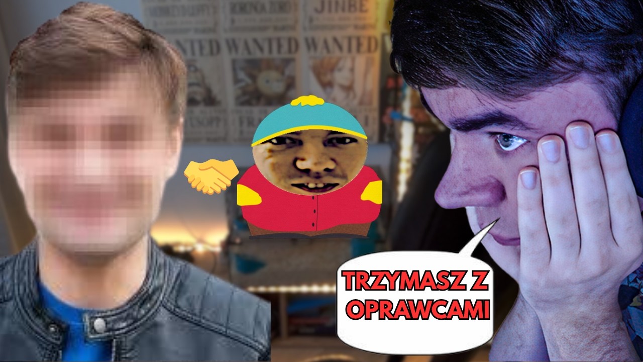 RANDOMBRUCE | ZAMASKOWANY GŁOSICIEL WŚRÓD PRZYJACIÓŁ GERBERA