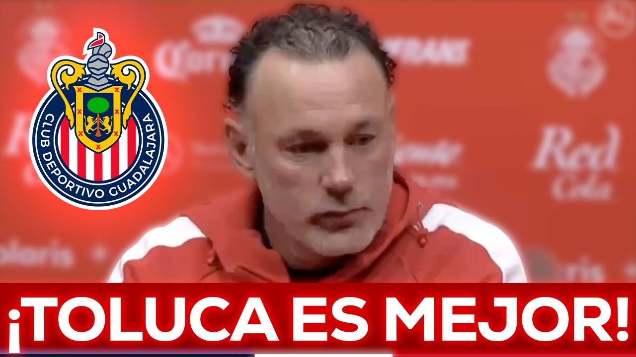 🔥 DURA AUTOCRÍTICA | GABRIEL MILITO TRAS PERDER EL LIDERATO CON CHIVAS vs TOLUCA | CONFERENCIA