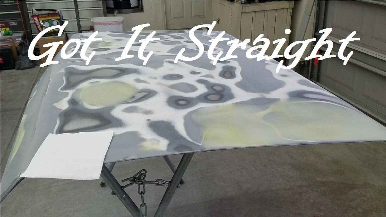 POLYESTER PRIMER FILLER on 78 Monte Trunk Lid I also try out the PPS CUPS
