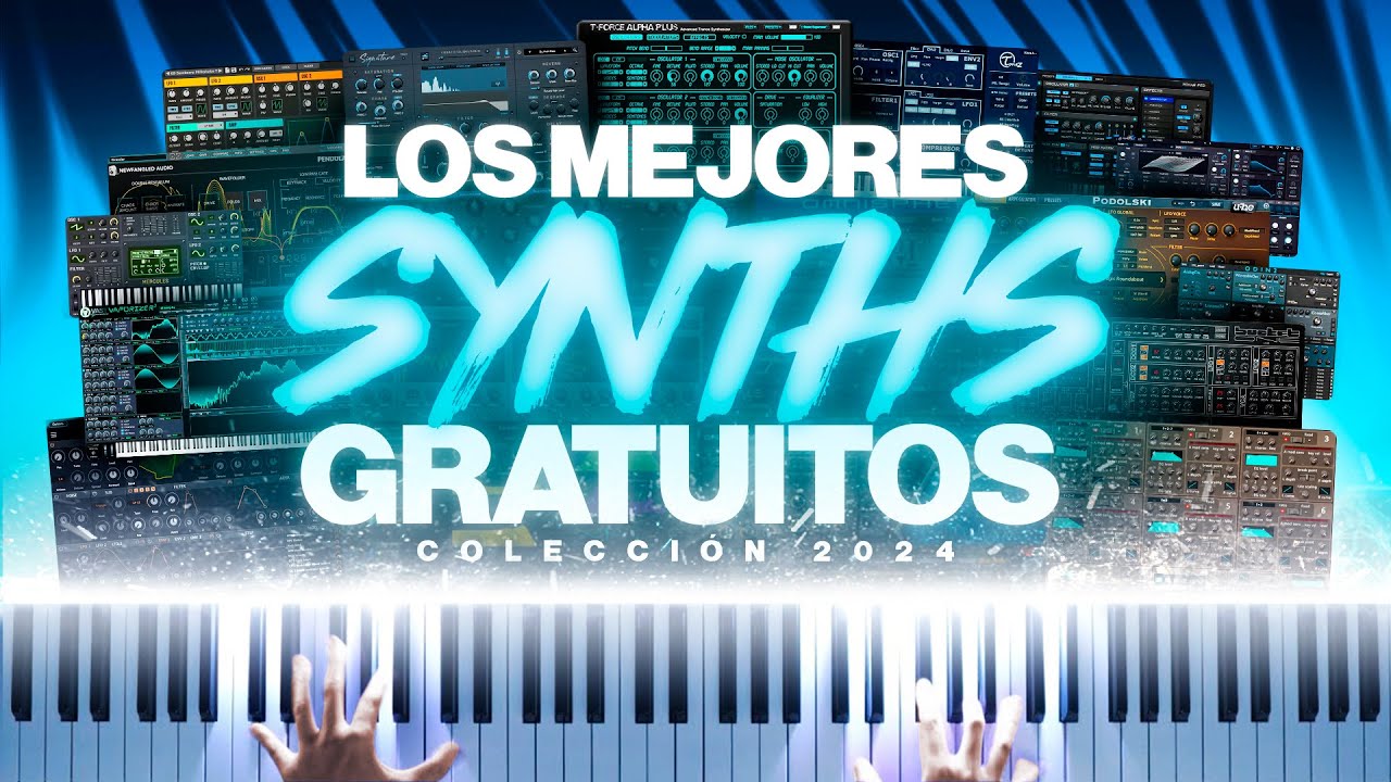TOP MEJORES SINTETIZADORES GRATUITOS | BEST FREE VSTs 2024 🎹🔥