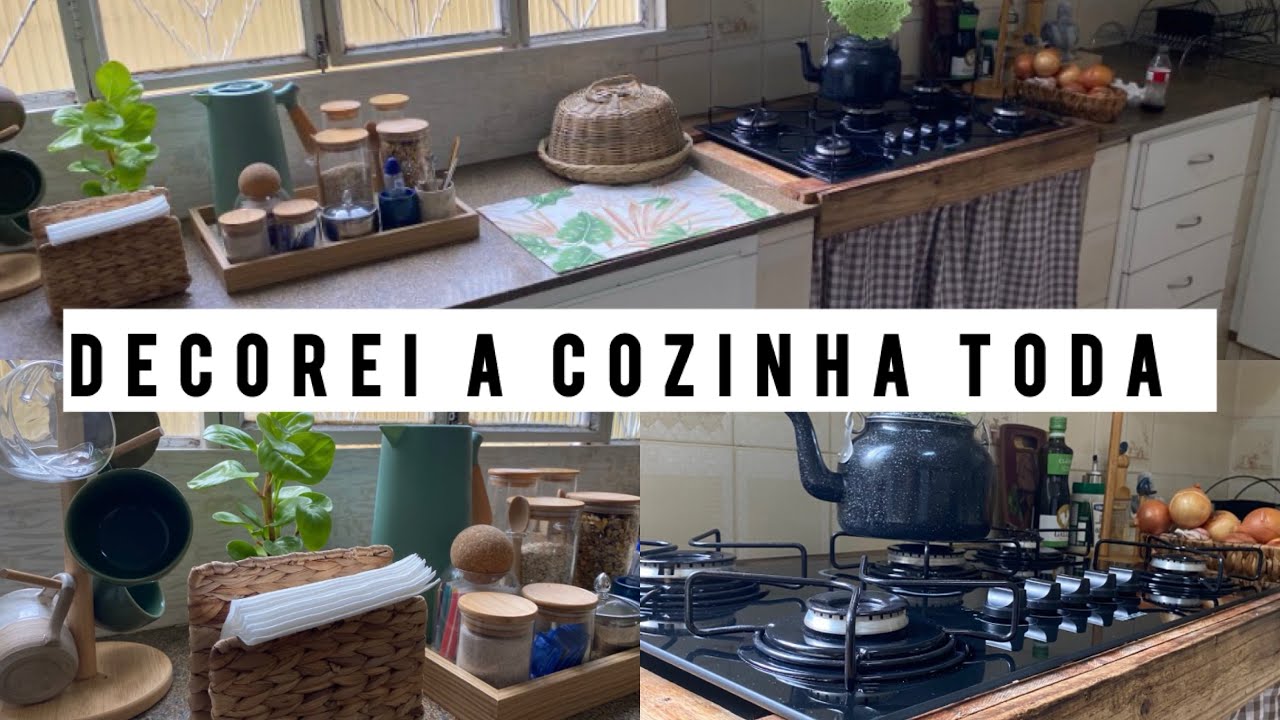 DICAS PARA DECORAR E ORGANIZAR A COZINHA AO MESMO TEMPO 
