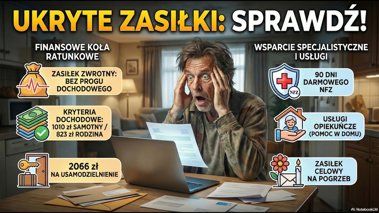 2066 PLN na start od MOPS. Nowe zasady 2026! Mało kto o tym wie.