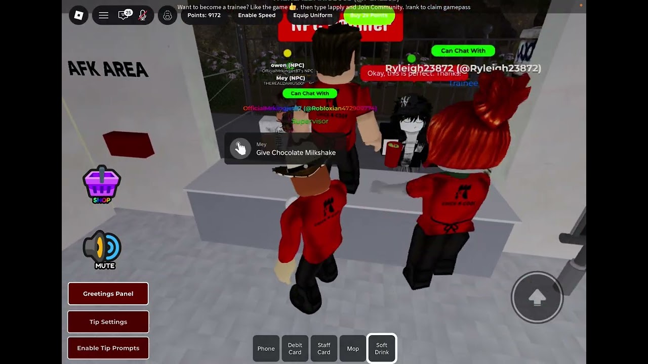 Doing a chick n coop Roleplay