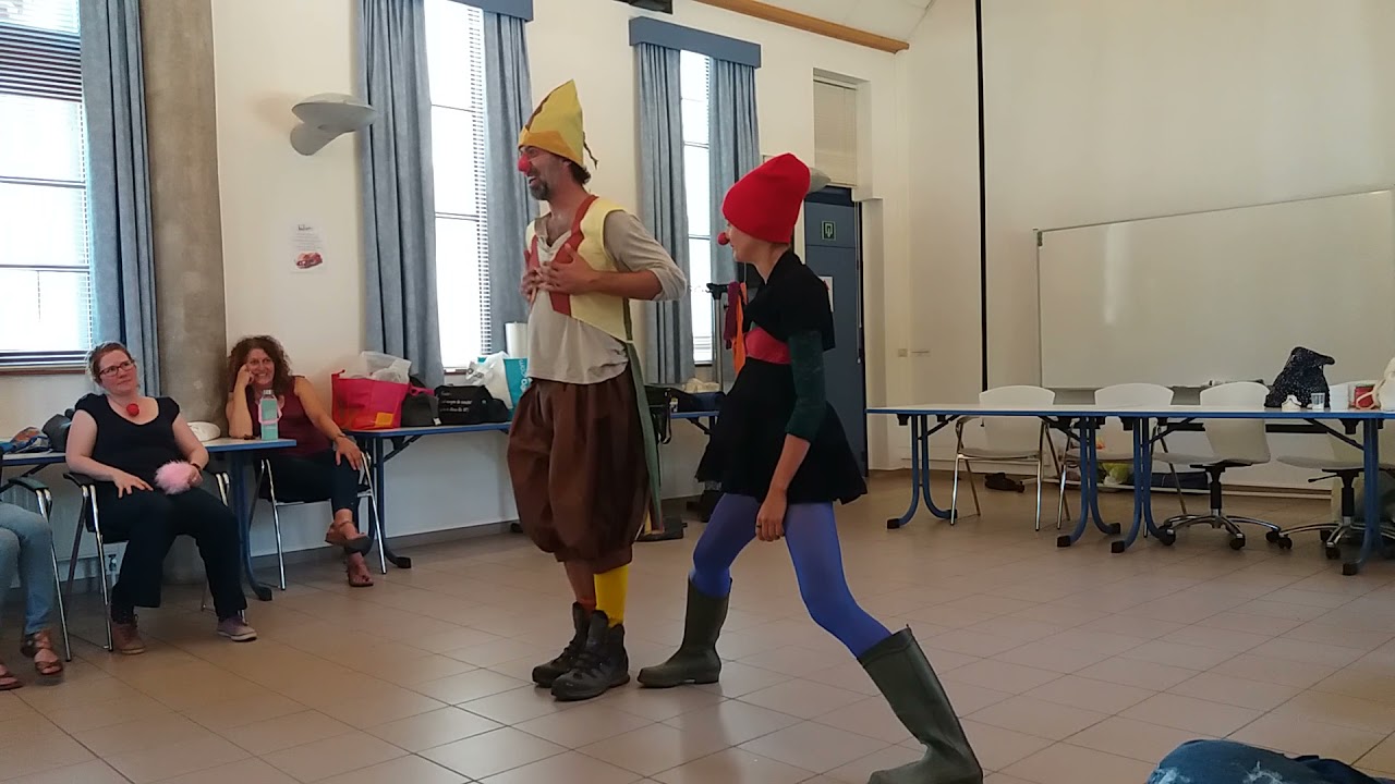 Clown avec Cécile (exercices)