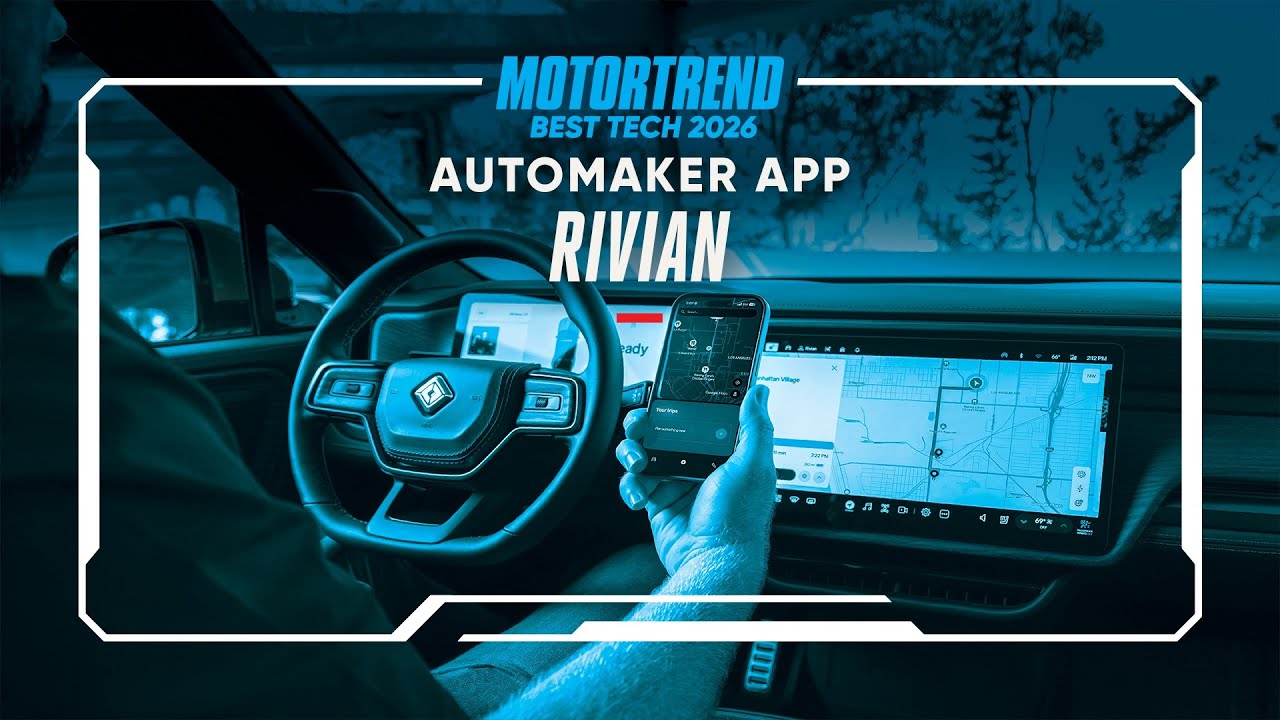 Best Tech 2026: After Using Rivian&rsquo;s Phone App, You&rsquo;ll Never Want to Own an Appless Car