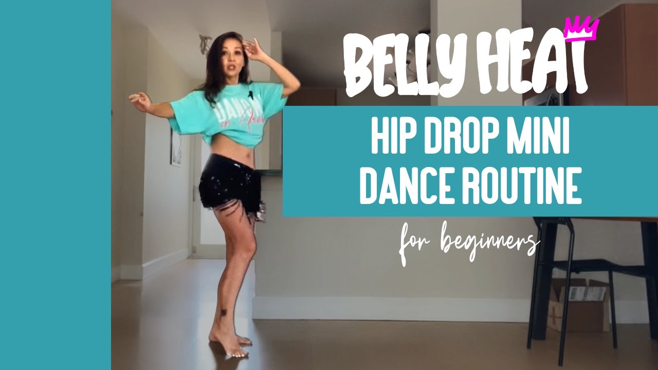 Belly Dance Mini Routine Using the Hip Drop Tutorial | Beginner-Friendly