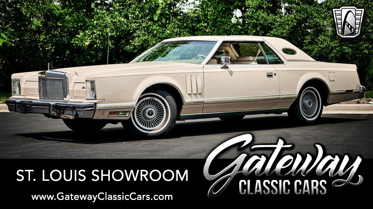 1978 Lincoln Continental Mk V Cartier Edition Gateway Classic Cars St. Louis  #8830