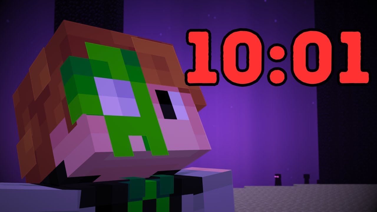 DOHRÁL jsem Minecraft POD 10 MINUT(Skoro)
