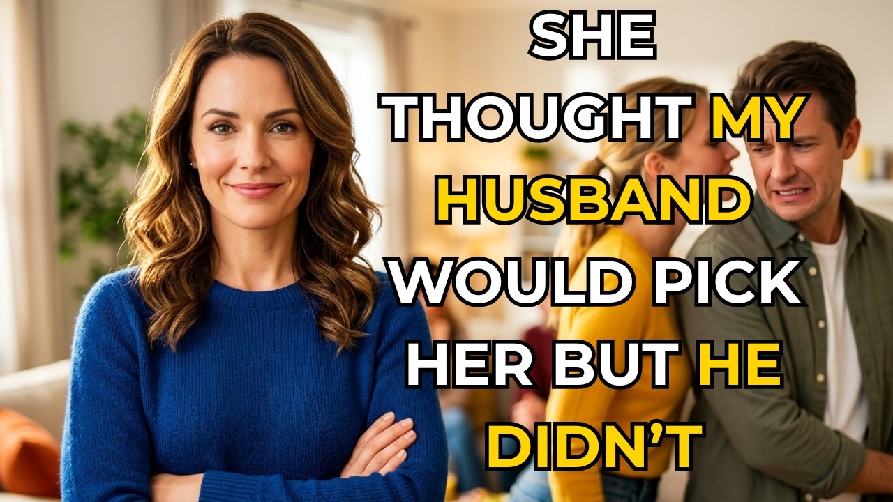 She Thought My Husband Would Pick Her But He Didn’t